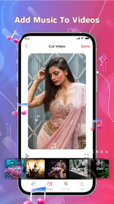 Photo Video Maker with Music android App screenshot 3