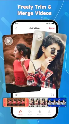 Photo Video Maker with Music android App screenshot 4